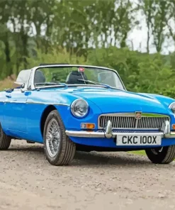 Classic MGB Car Diamond Painting