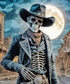 Ghost Town Diamond Painting