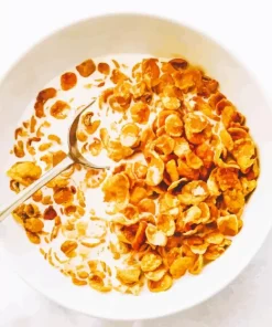 Milk And Cereal Diamond Painting