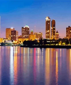 Milwaukee City Wisconsin Diamond Painting