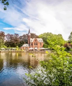 Minnewater Park Belgium Diamond Painting