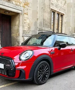 Red Mini Cooper Diamond Painting