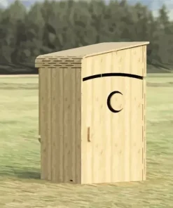 Wooden Outhouse Diamond Painting