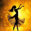 Ballerina Silhouette Diamond Painting