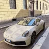 Beige Car Diamond Painting