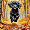 Black Cavoodle Diamond Painting