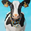 Black and White Cattle Diamond Painting