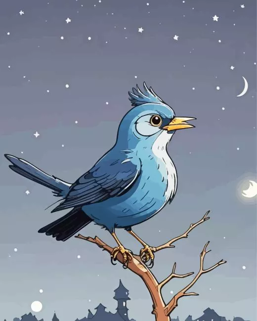 Blue Bird Diamond Painting Blue Bird Diamond Painting