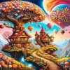 Candies Land Diamond Painting