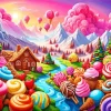 Candy Dream Land Diamond Painting