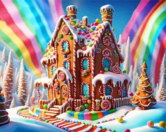 Candy House Diamond Painting Candy House Diamond Painting