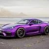 Candy Purple Porsche Diamond Painting
