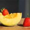 Cantaloupe and Strawberries Diamond Painting