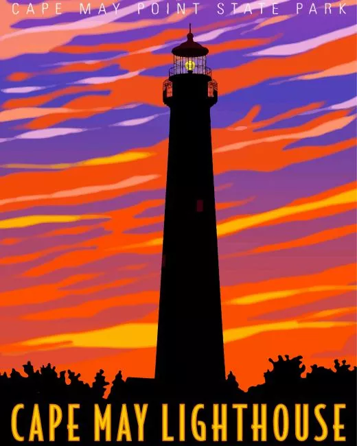Cape May Lighthouse Diamond Painting Cape May Lighthouse Diamond Painting