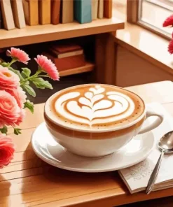 Cappuccino Cup Diamond Painting