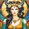 Capricorn Girl Diamond Painting