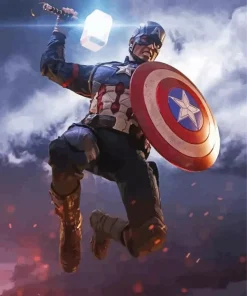 Captain America Endgame Diamond Painting