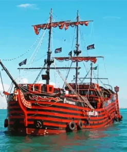 Captain Hook Cancun Diamond Painting