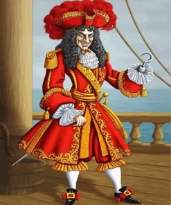 Captain Hook Diamond Painting