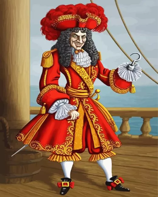Captain Hook Diamond Painting Captain Hook Diamond Painting