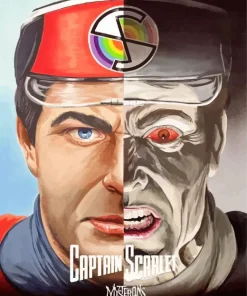 Captain Scarlet Diamond Painting