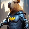 Capybara Batman Diamond Painting