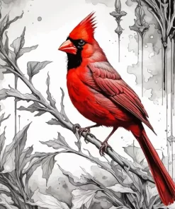 Cardinal Art Diamond Painting
