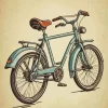 Cartoon Bike Diamond Painting