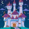 Cartoon Disney Castle Diamond Painting
