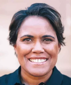 Cathy Freeman Smiling Diamond Painting
