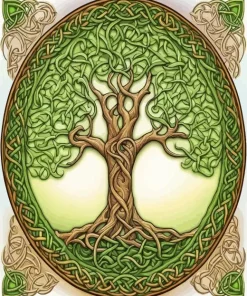 Celtic Tree of Life Diamond Painting