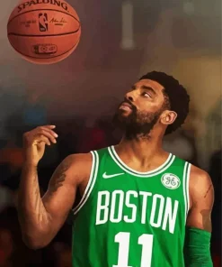 Celtics Kyrie Irving Diamond Painting