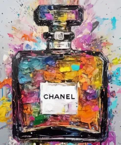 Chanel Bottle Art Diamond Painting