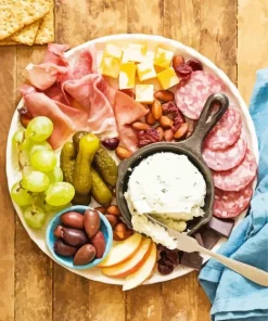 Charcuterie Board Diamond Painting