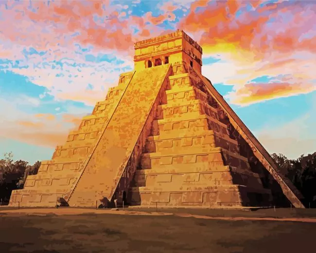 Chichen Itza Diamond Painting Chichen Itza Diamond Painting