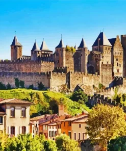 Cite de Carcassonne Diamond Painting