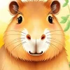 Cute Capybara Diamond Painting
