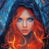 Ginger Warrior Diamond Painting
