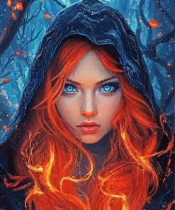 Ginger Warrior Diamond Painting