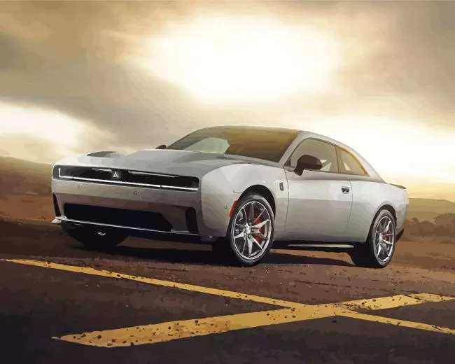 Grey Charger Daytona Diamond Painting Grey Charger Daytona Diamond Painting