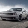 Grey Dodge Challenger Diamond Painting