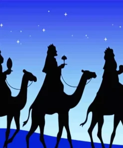 Kings Silhouette Diamond Painting