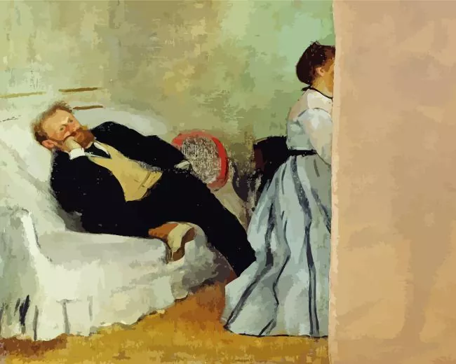 M and Mme Edouard Manet Diamond Painting M and Mme Edouard Manet Diamond Painting