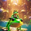 Mom and Baby Frog Diamond Painting