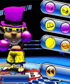 Monkey Boxing Diamond Painting