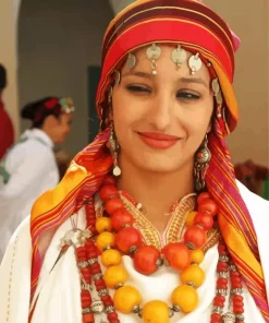 Moroccan Amazigh Woman Diamond Painting