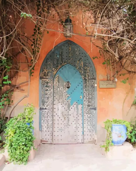 Moroccan Door Diamond Painting Moroccan Door Diamond Painting