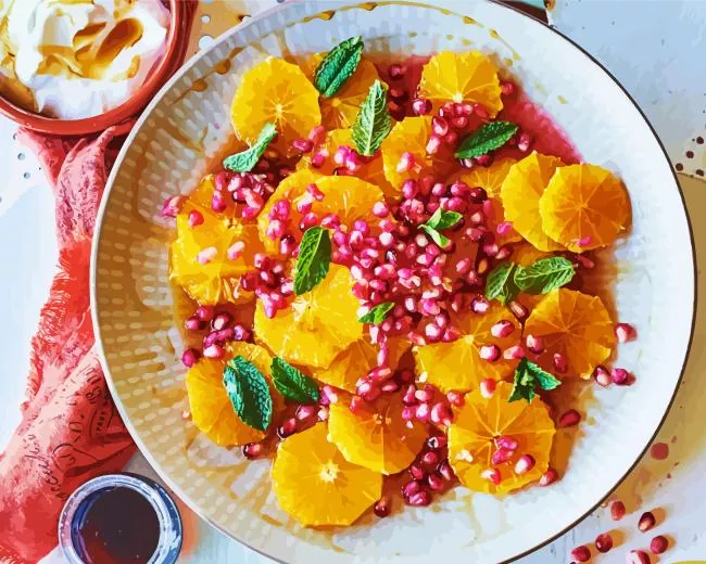 Moroccan Orange Diamond Painting Moroccan Orange Diamond Painting