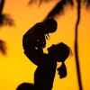 Mother Silhouette Diamond Painting
