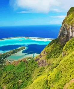 Mount Otemanu Diamond Painting